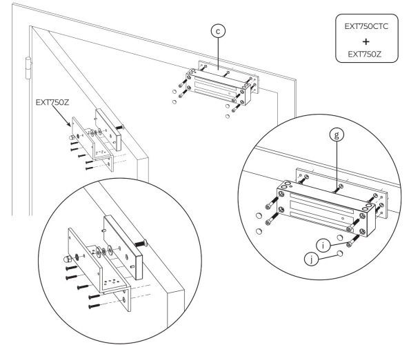 Elektromagnes zewnętrzny IP67